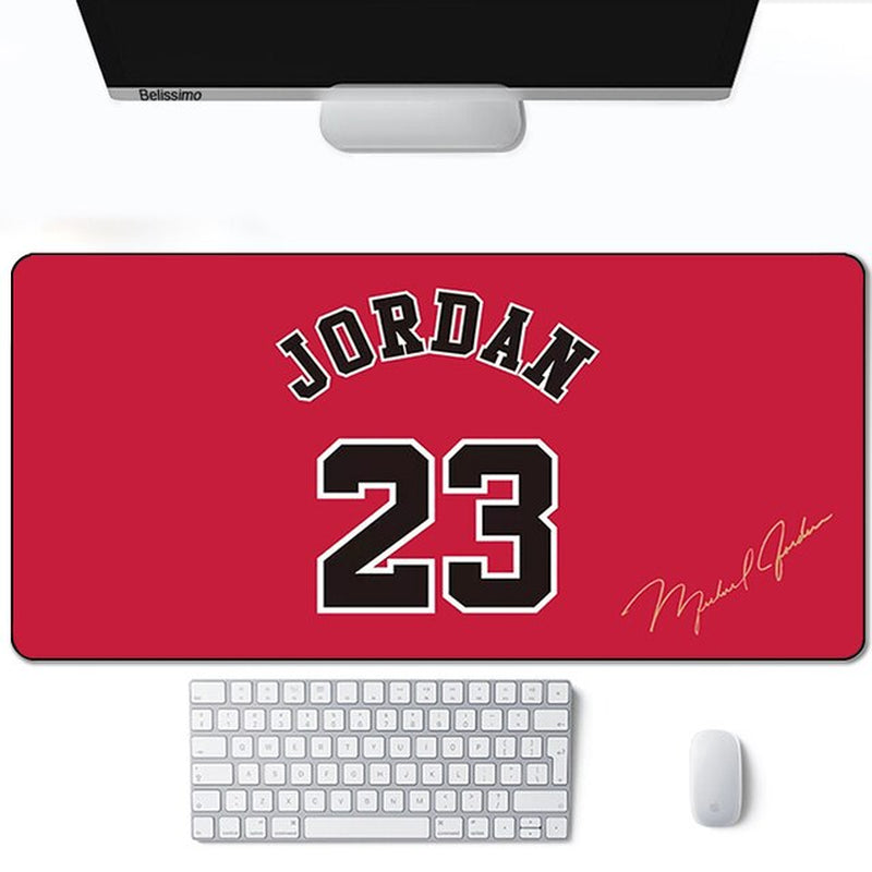 Basketball 23 Mouse Pad Gamer Computer Large 900X400 XXL for Desk Mat Keyboard E-Sport Gaming Accessories Mousepad 30X60 Jordans