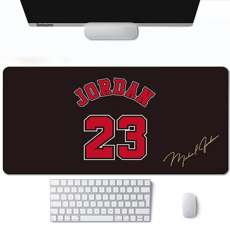 Basketball 23 Mouse Pad Gamer Computer Large 900X400 XXL for Desk Mat Keyboard E-Sport Gaming Accessories Mousepad 30X60 Jordans